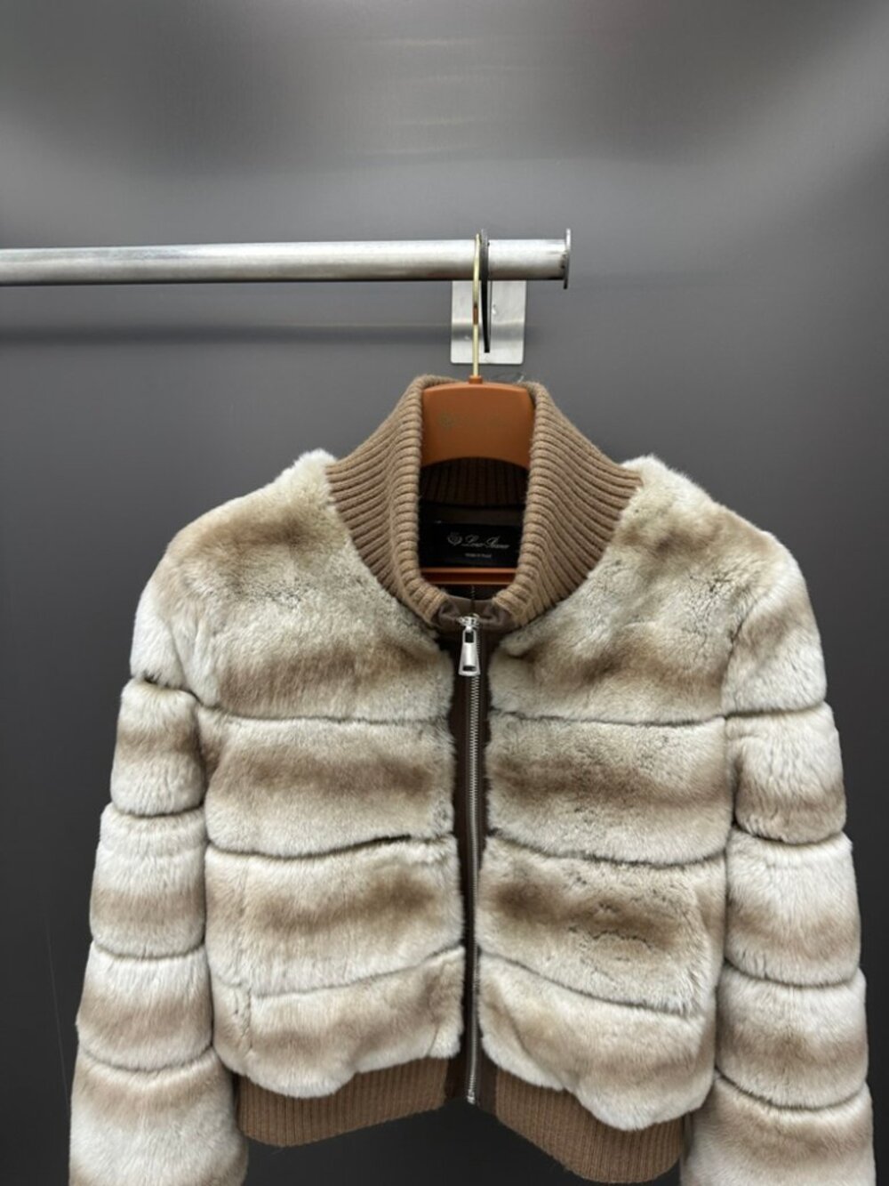Loro Piana Rex Rabbit Fur Jacket - Picture 3 of 9